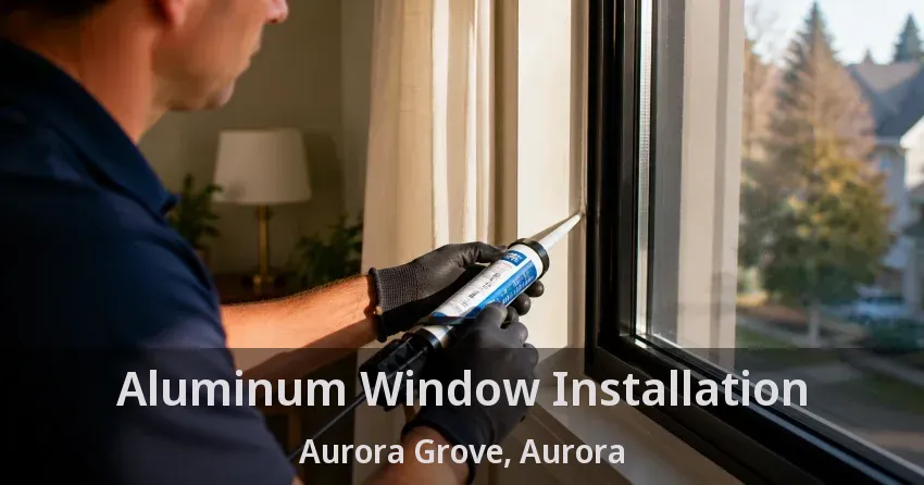 Aluminum Window Installation Aurora Grove, Aurora - ON