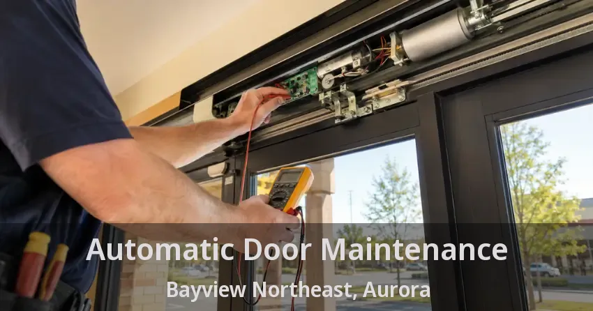 Automatic Door Maintenance Bayview Northeast, Aurora - ON