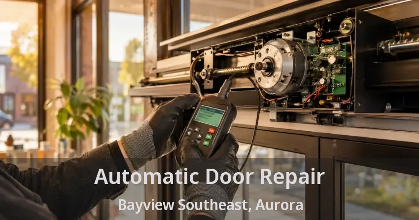 Automatic Door Repair Bayview Southeast, Aurora - ON