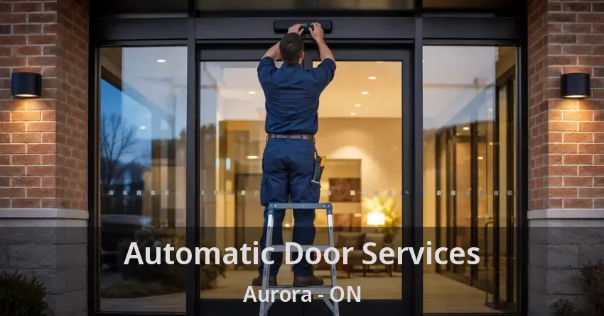 Automatic Door Services Aurora - ON