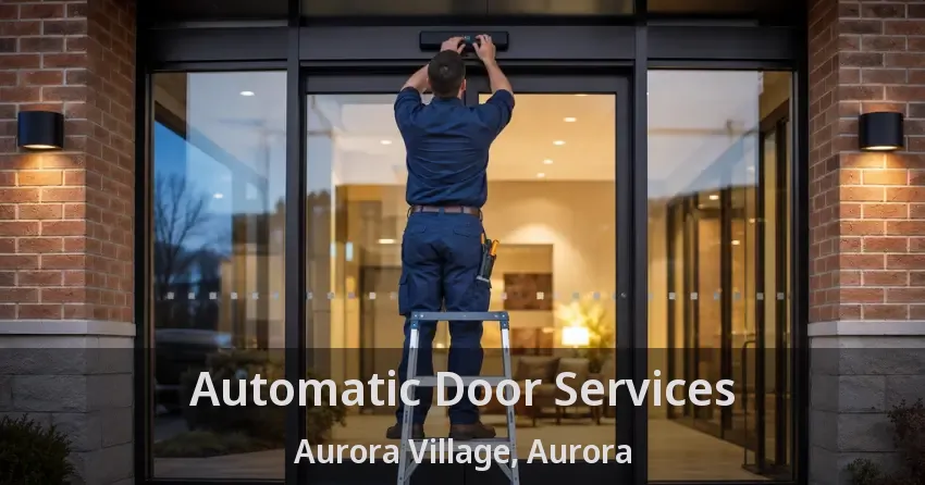 Automatic Door Services Aurora Village, Aurora - ON