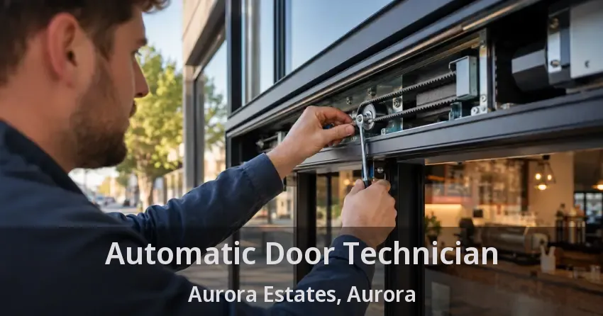 Automatic Door Technician Aurora Estates, Aurora - ON