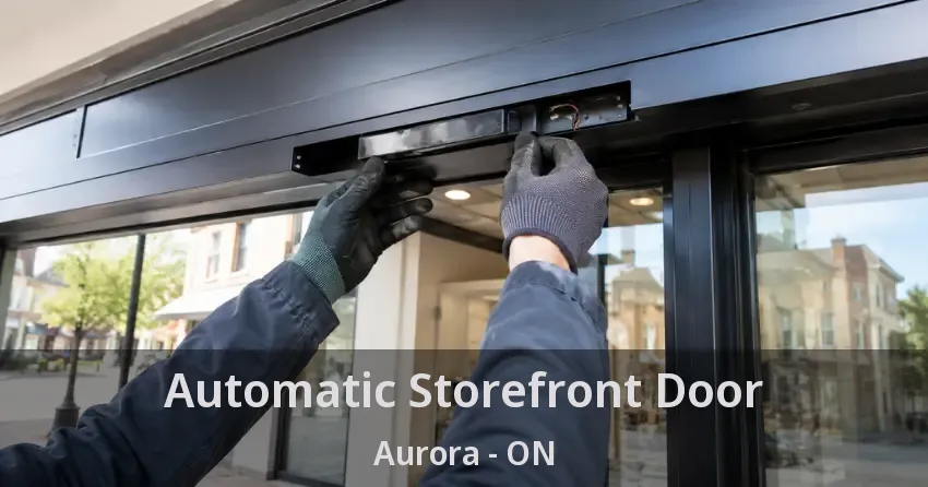 Automatic Storefront Door Aurora - ON