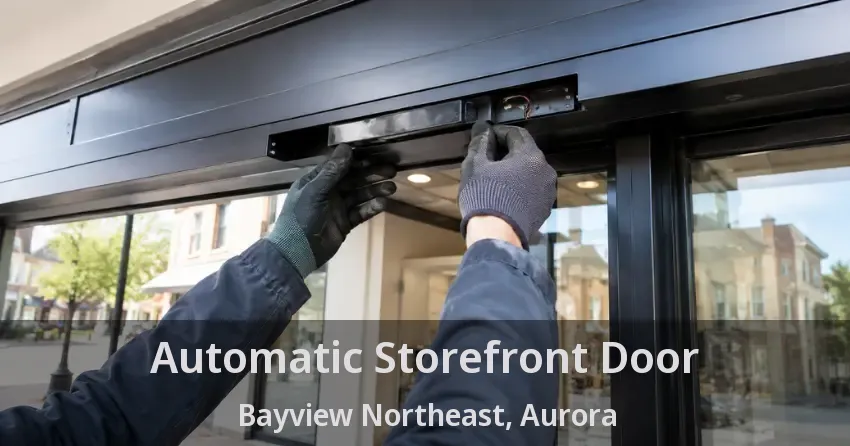 Automatic Storefront Door Bayview Northeast, Aurora - ON