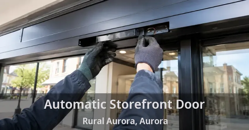 Automatic Storefront Door Rural Aurora, Aurora - ON