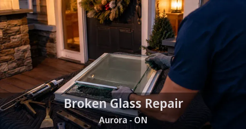 Broken Glass Repair Aurora - ON