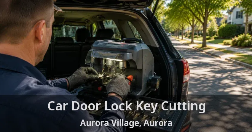 Car Door Lock Key Cutting Aurora Village, Aurora - ON