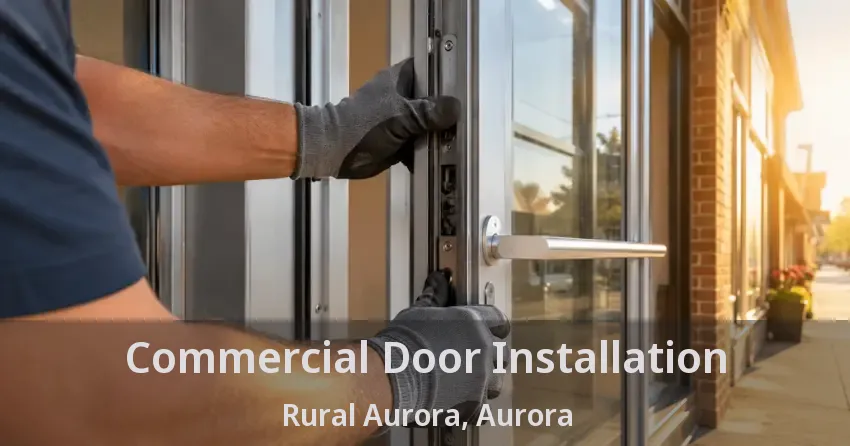 Commercial Door Installation Rural Aurora, Aurora - ON