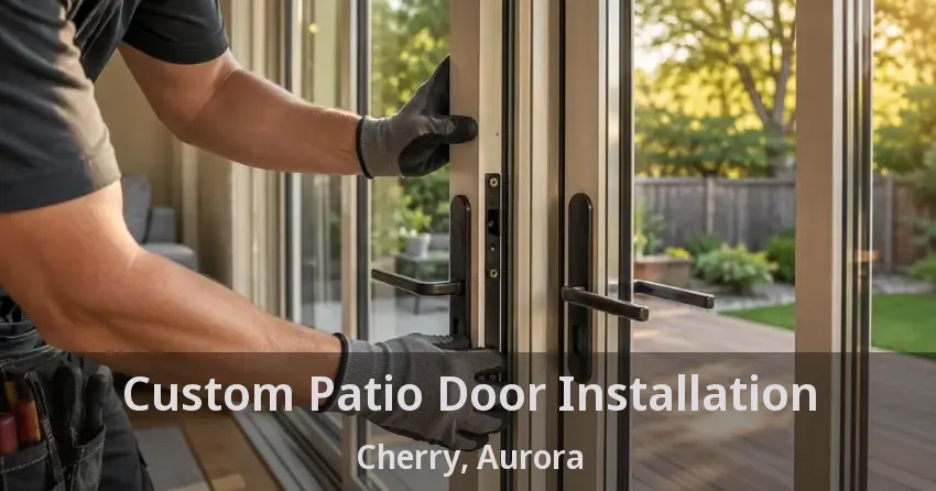 Custom Patio Door Installation Cherry, Aurora - ON