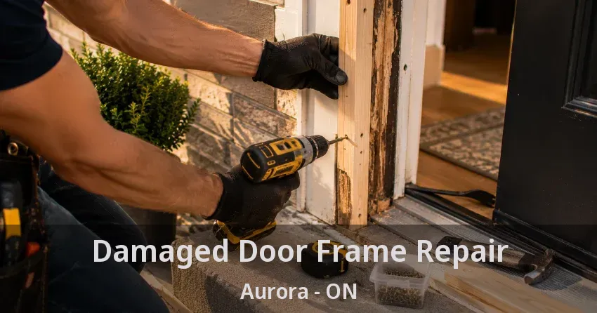 Damaged Door Frame Repair Aurora - ON