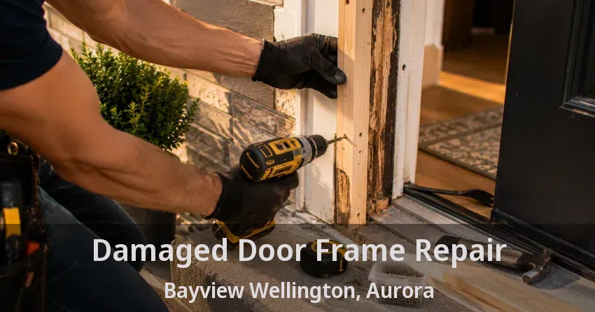 Damaged Door Frame Repair Bayview Wellington, Aurora - ON