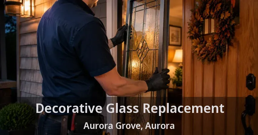 Decorative Glass Replacement Aurora Grove, Aurora - ON