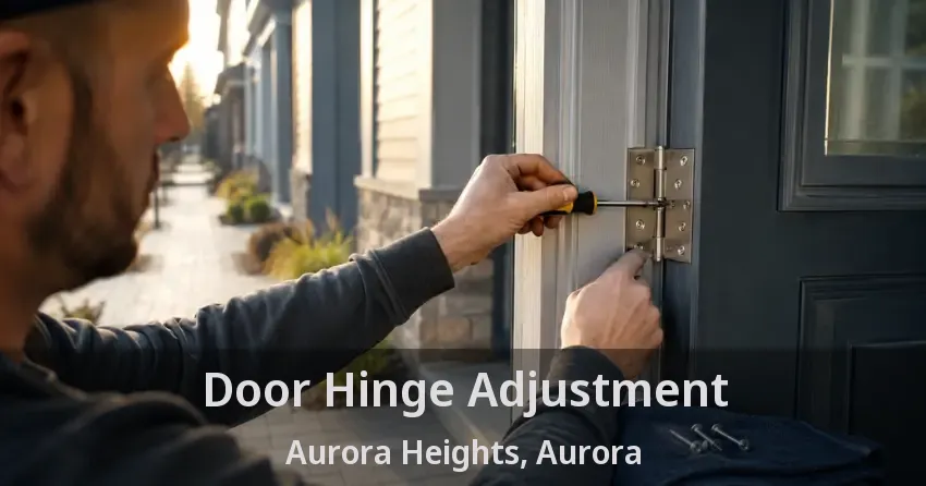 Door Hinge Adjustment Aurora Heights, Aurora - ON