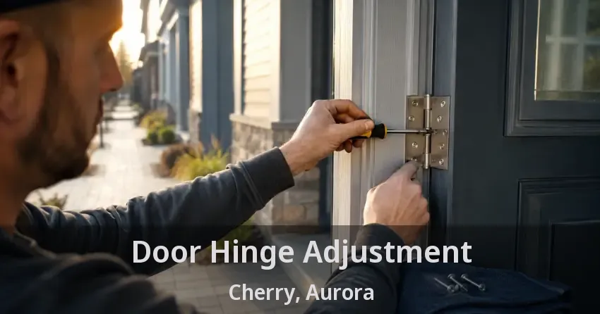 Door Hinge Adjustment Cherry, Aurora - ON