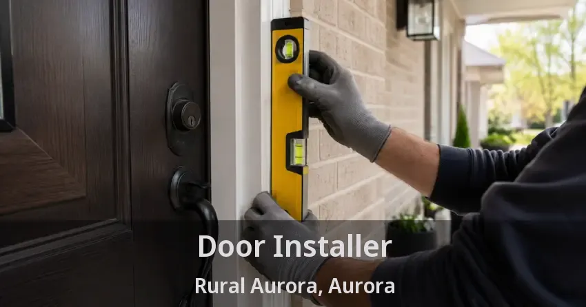 Door Installer Rural Aurora, Aurora - ON