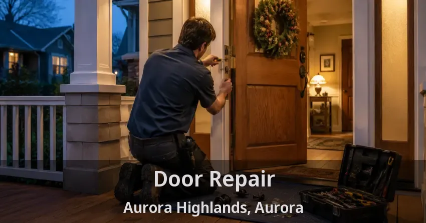Door Repair Aurora Highlands, Aurora - ON