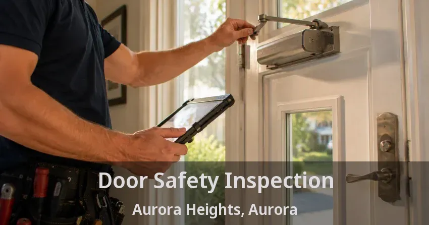 Door Safety Inspection Aurora Heights, Aurora - ON