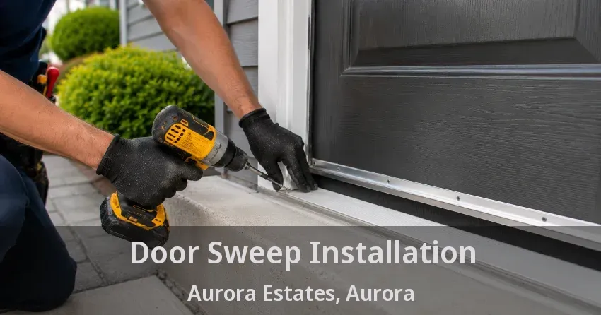 Door Sweep Installation Aurora Estates, Aurora - ON