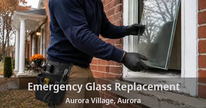 Emergency Glass Replacement Aurora Village, Aurora - ON
