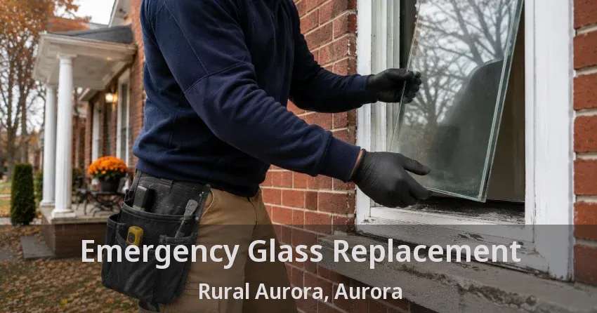 Emergency Glass Replacement Rural Aurora, Aurora - ON
