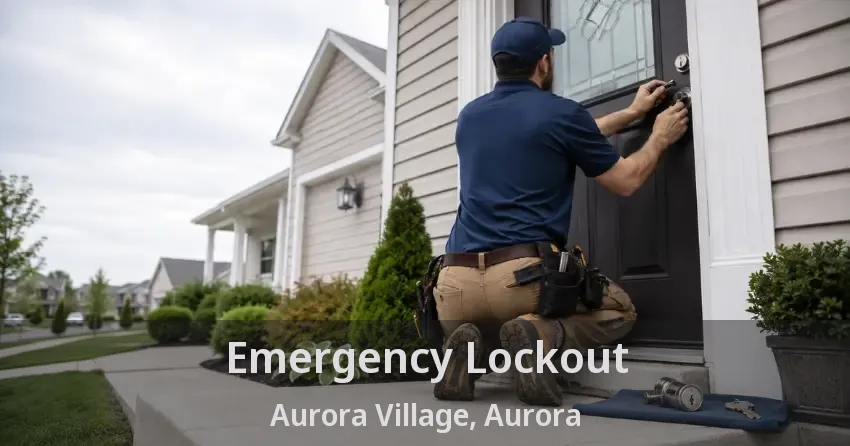 Emergency Lockout Aurora Village, Aurora - ON