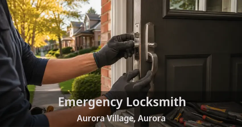 Emergency Locksmith Aurora Village, Aurora - ON