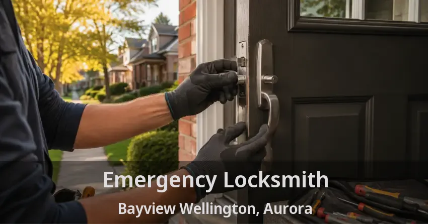 Emergency Locksmith Bayview Wellington, Aurora - ON