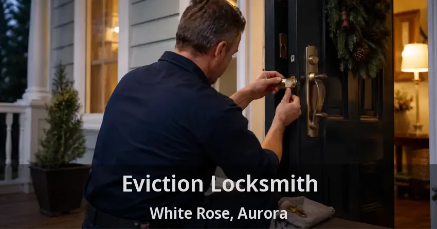 Eviction Locksmith White Rose, Aurora - ON