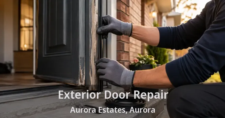 Exterior Door Repair Aurora Estates, Aurora - ON