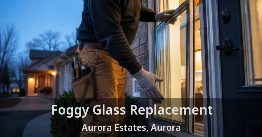 Foggy Glass Replacement Aurora Estates, Aurora - ON