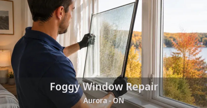 Foggy Window Repair Aurora - ON