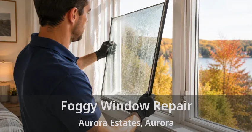 Foggy Window Repair Aurora Estates, Aurora - ON