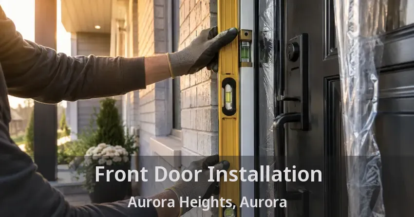 Front Door Installation Aurora Heights, Aurora - ON