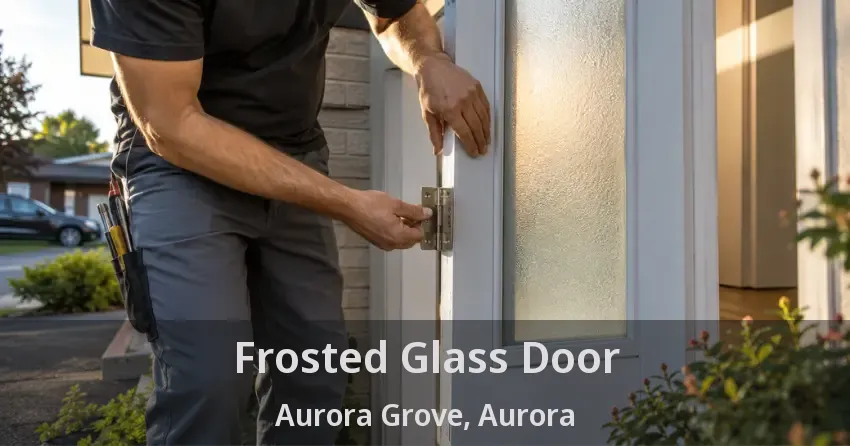 Frosted Glass Door Aurora Grove, Aurora - ON
