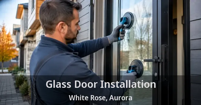 Glass Door Installation White Rose, Aurora - ON