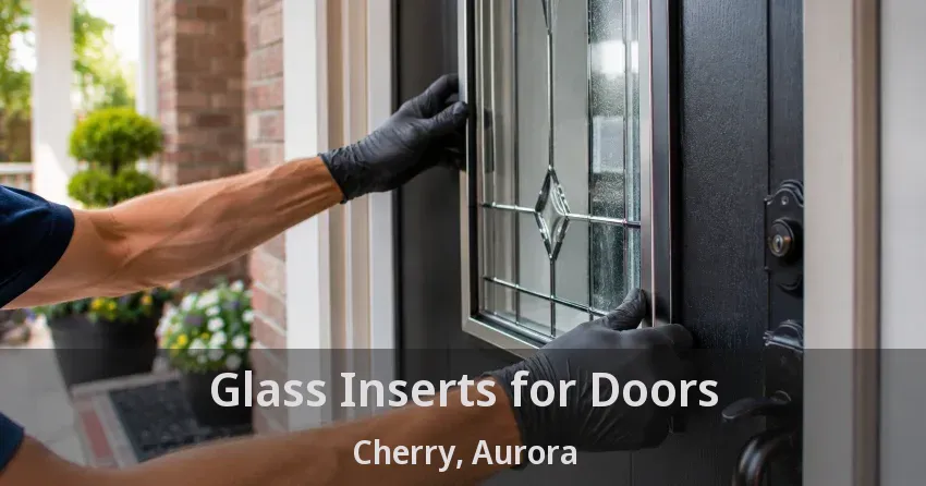 Glass Inserts for Doors Cherry, Aurora - ON