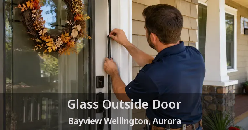 Glass Outside Door Bayview Wellington, Aurora - ON