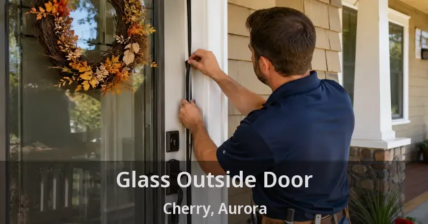 Glass Outside Door Cherry, Aurora - ON