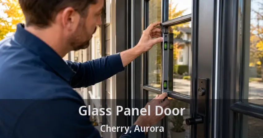 Glass Panel Door Cherry, Aurora - ON