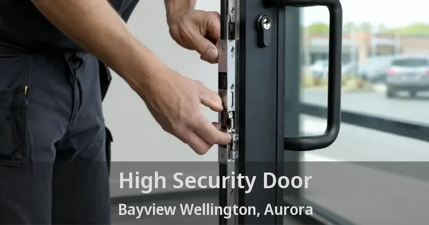 High Security Door Bayview Wellington, Aurora - ON