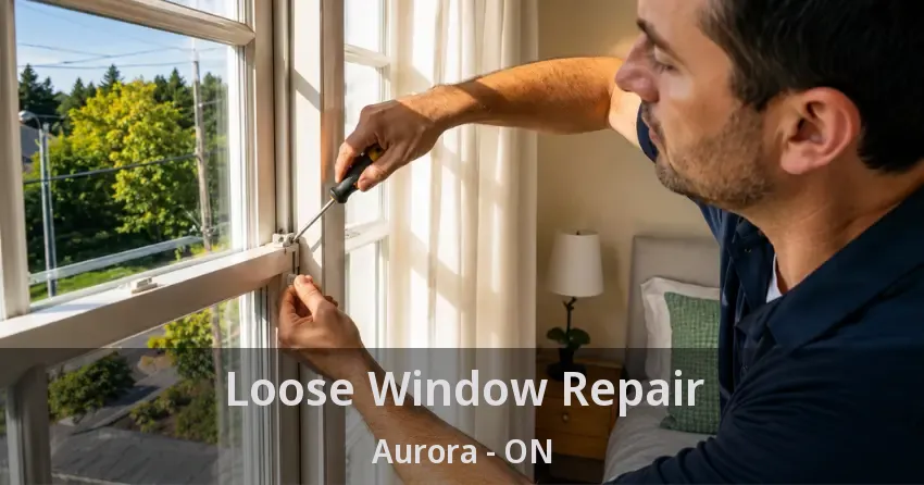 Loose Window Repair Aurora - ON