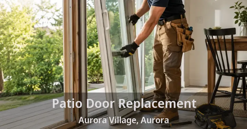 Patio Door Replacement Aurora Village, Aurora - ON