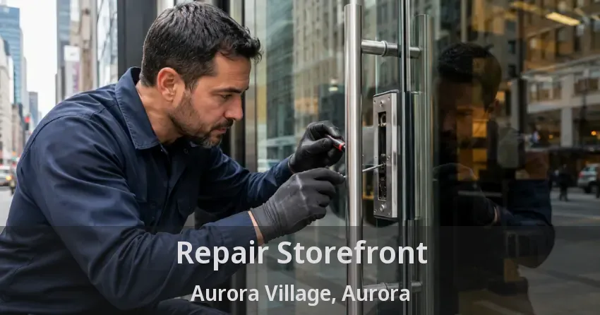 Repair Storefront Aurora Village, Aurora - ON