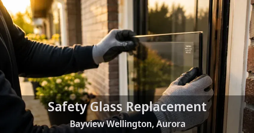 Safety Glass Replacement Bayview Wellington, Aurora - ON