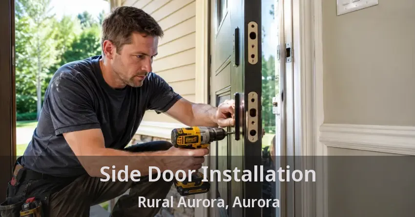 Side Door Installation Rural Aurora, Aurora - ON