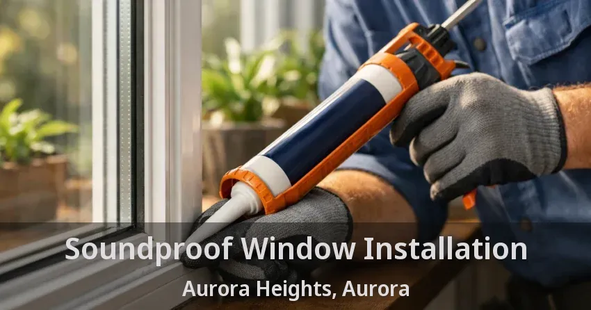 Soundproof Window Installation Aurora Heights, Aurora - ON
