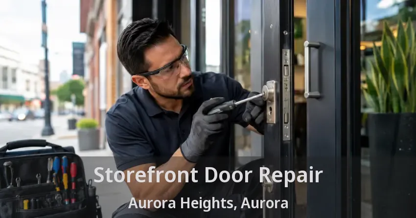 Storefront Door Repair Aurora Heights, Aurora - ON