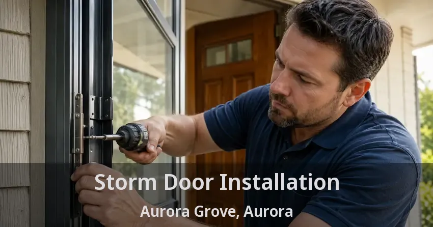 Storm Door Installation Aurora Grove, Aurora - ON