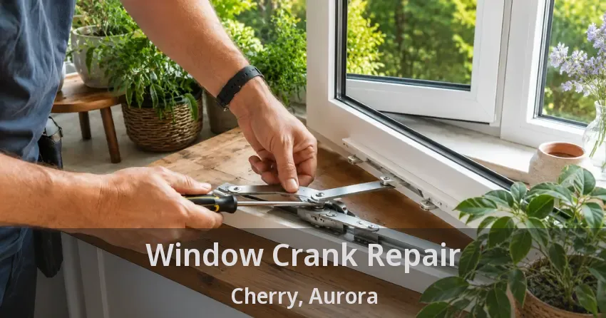 Window Crank Repair Cherry, Aurora - ON