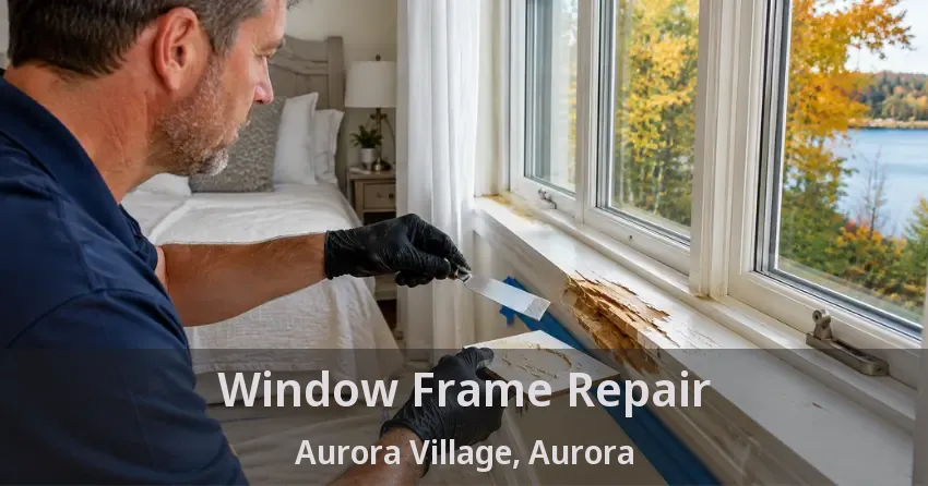 Window Frame Repair Aurora Village, Aurora - ON